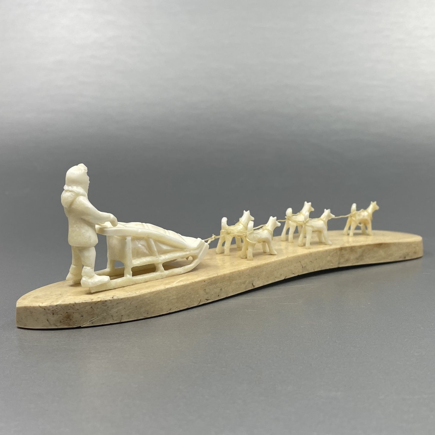 Leonard Savage Ivory Dog Sled Team
