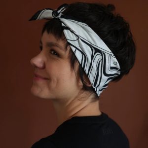 Kadusné Ursala Hudson Bandana “Sister Bear Learns to Listen”