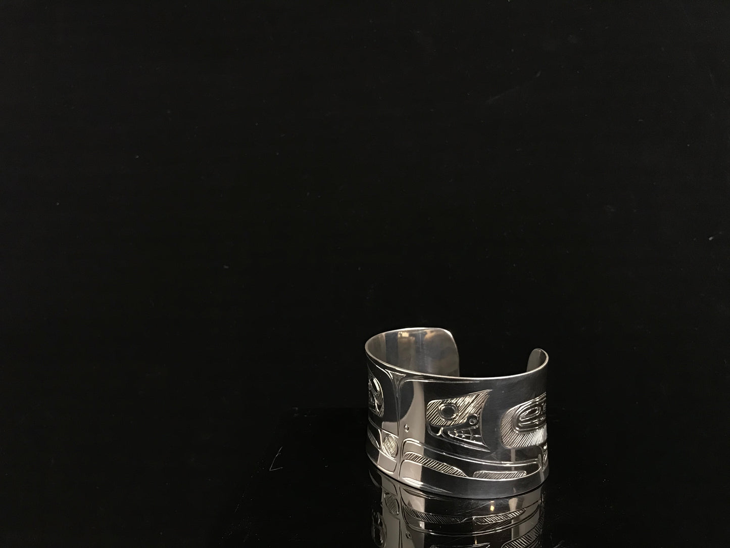 Samuel Sheakley Bracelets Silver 1.5" Lovebird