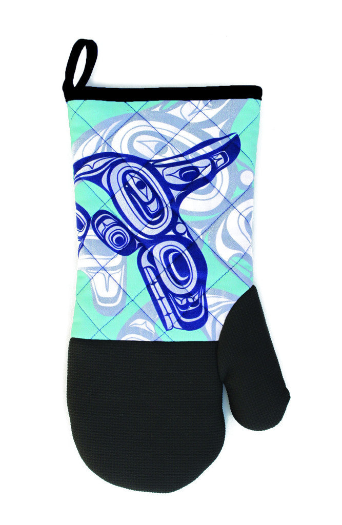 Oven Mitt - Whale
