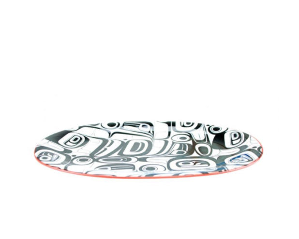 KR Raven Large Oval Platter - 12"