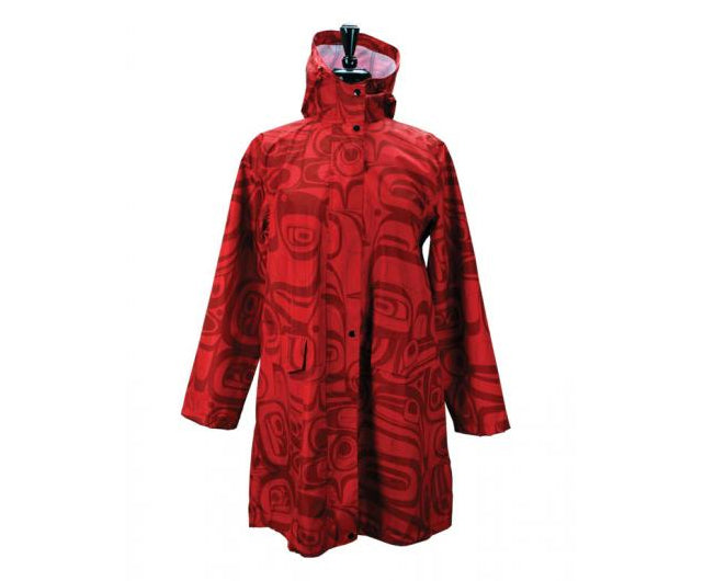 Kelly Robinson Raven Transforming Rain Coat