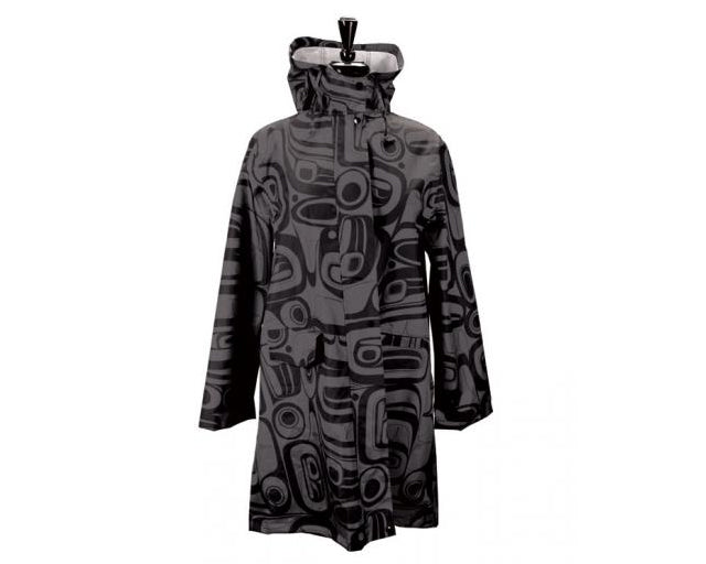 Kelly Robinson Raven Transforming Rain Coat