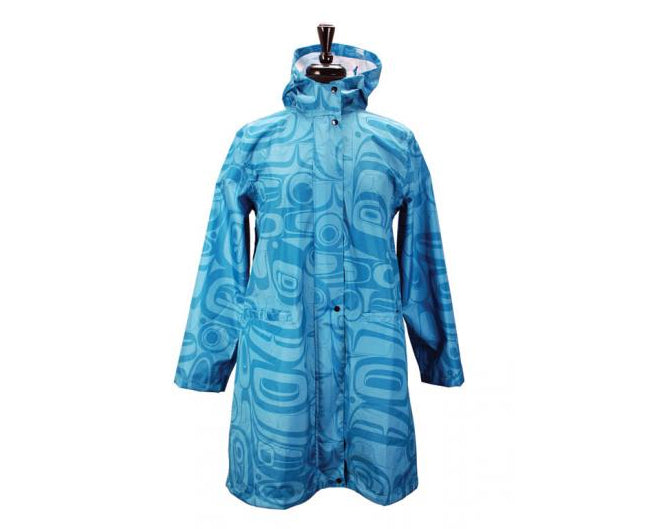 Kelly Robinson Raven Transforming Rain Coat