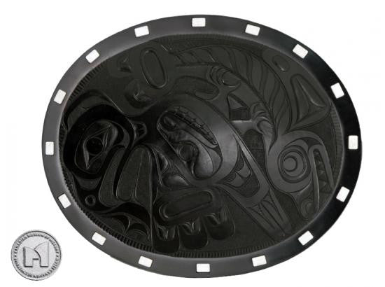 CMH Thunderbird/Whale Plate 9 inches Oval