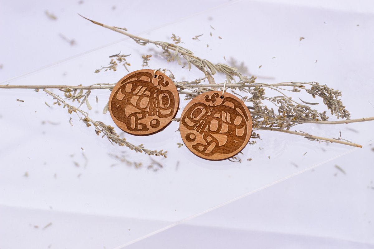Trickster Co. Earrings - Alder Wood (Assorted Styles)