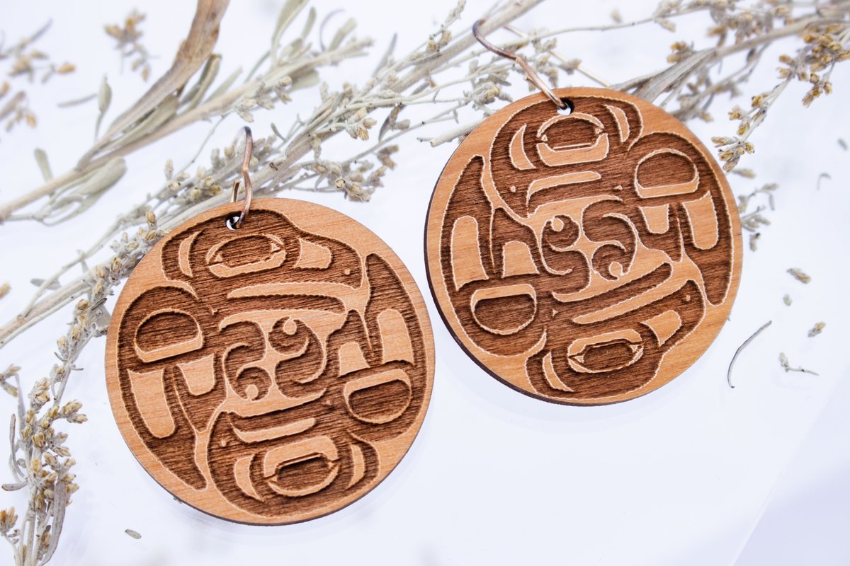 Trickster Co. Earrings - Alder Wood (Assorted Styles)