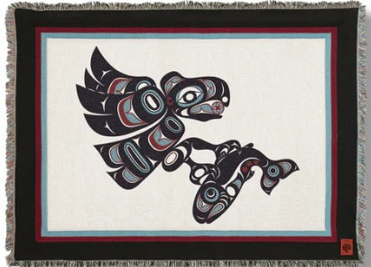 Shotridge Studios Cotton Throw Blanket, Various Designs