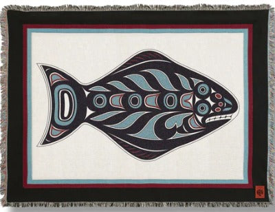 Shotridge Studios Cotton Throw Blanket, Various Designs