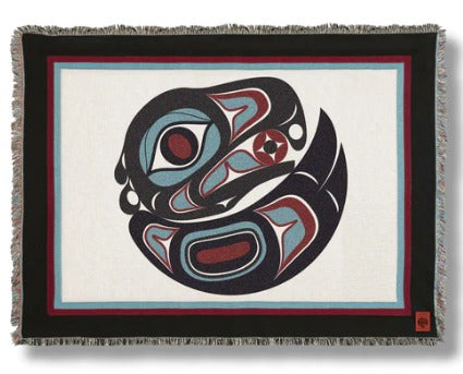 Shotridge Studios Cotton Throw Blanket, Various Designs