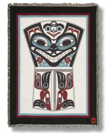 Shotridge Studios Cotton Throw Blanket, Various Designs