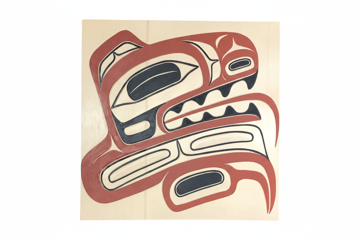 David A. Boxley Bear Plaque