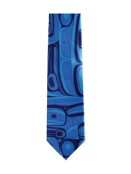 Raven Transforming Silk Tie