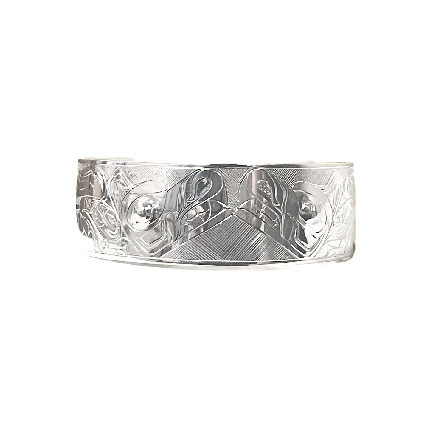 Pacific Northwest Silver Bracelet