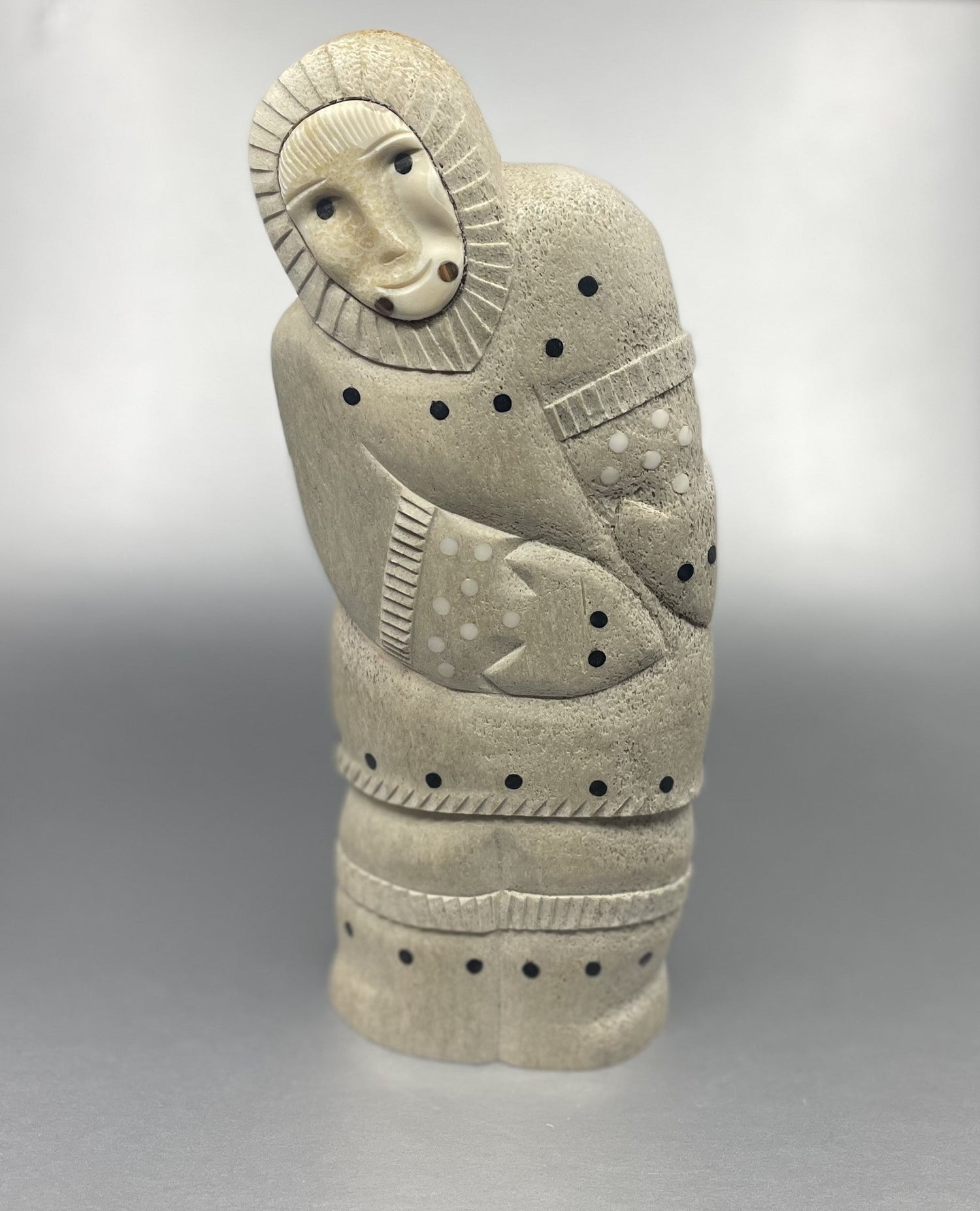 Whale Bone Sculptures & Figurines