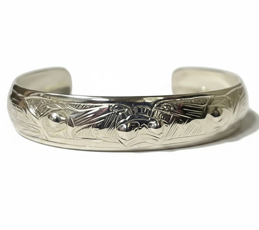 Gene Chilton Bracelet 1/2" - Raven/Sun