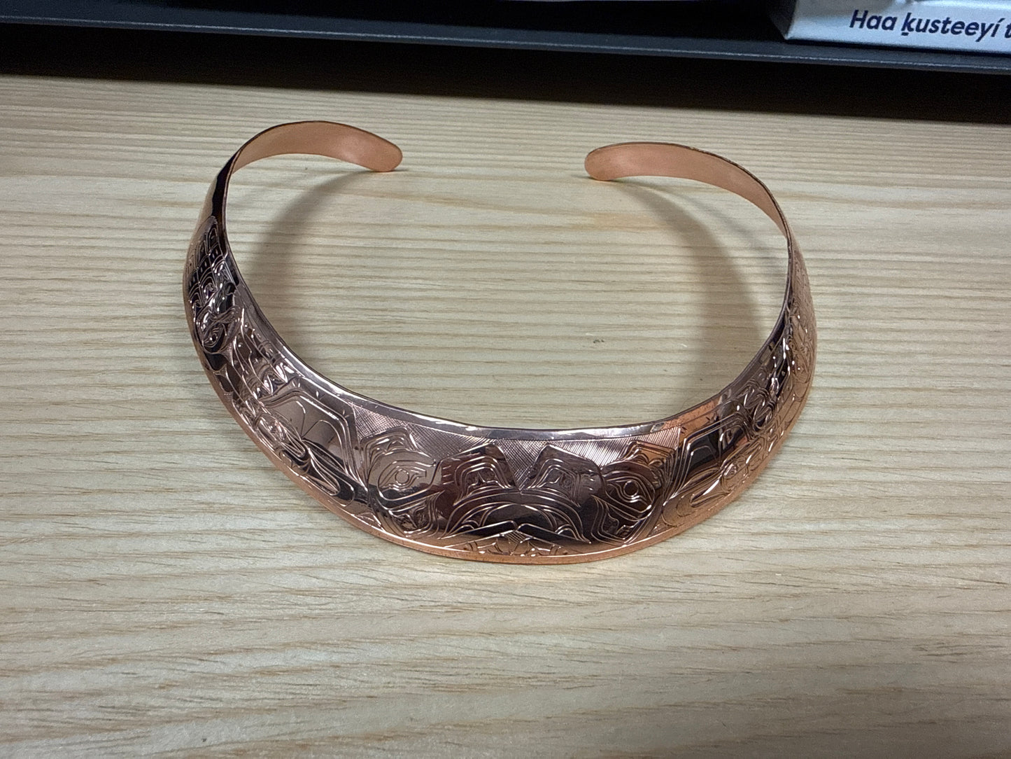 Tammy Owens Copper Neck Ring - Ravens