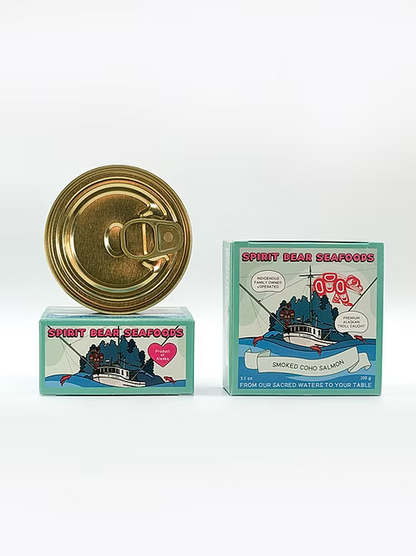 Smoked Coho Canned Salmon 3.5 oz