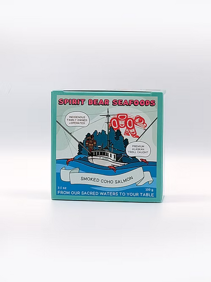 Smoked Coho Canned Salmon 3.5 oz