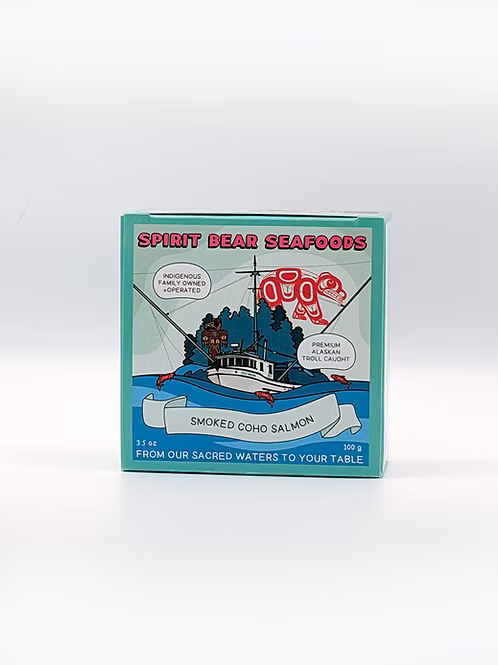 Smoked Coho Canned Salmon 3.5 oz