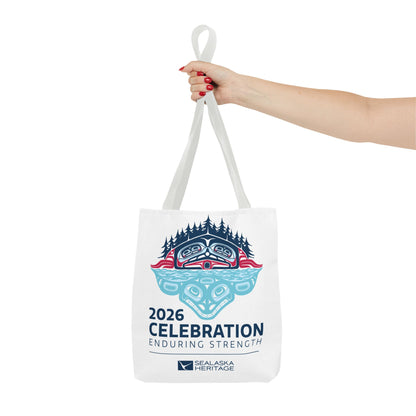 2026 Celebration Enduring Strength tote bag | Indigenous Pacific Northwest design
