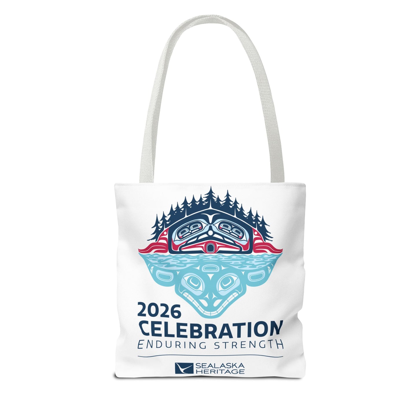 2026 Celebration Enduring Strength tote bag | Indigenous Pacific Northwest design