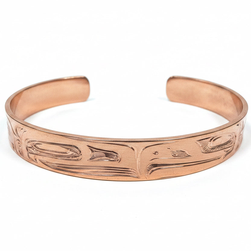 Samuel Sheakley Bracelet 1/4" Copper - Lovebirds