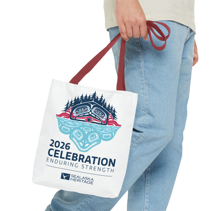2026 Celebration Enduring Strength tote bag | Indigenous Pacific Northwest design