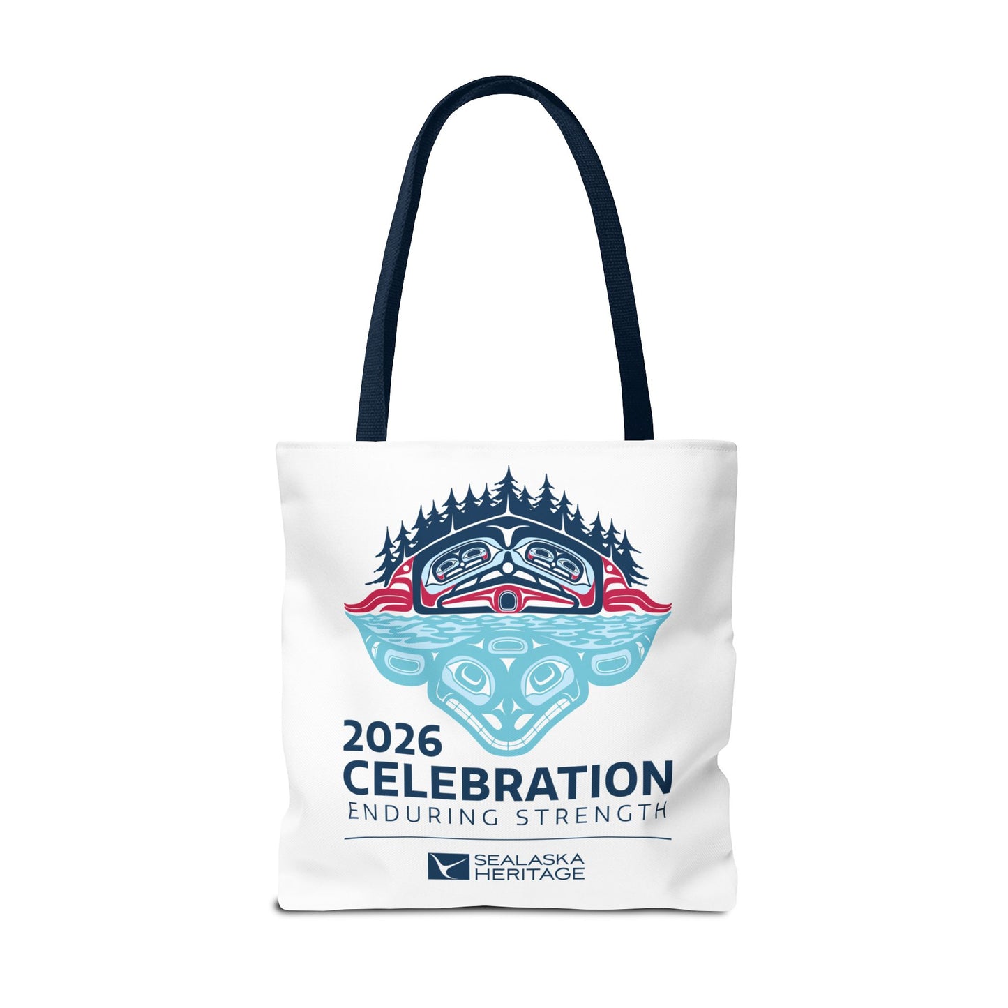 2026 Celebration Enduring Strength tote bag | Indigenous Pacific Northwest design