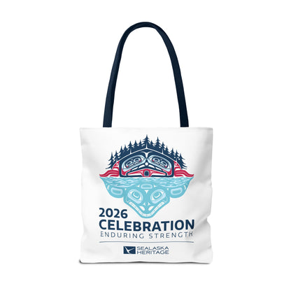 2026 Celebration Enduring Strength tote bag | Indigenous Pacific Northwest design