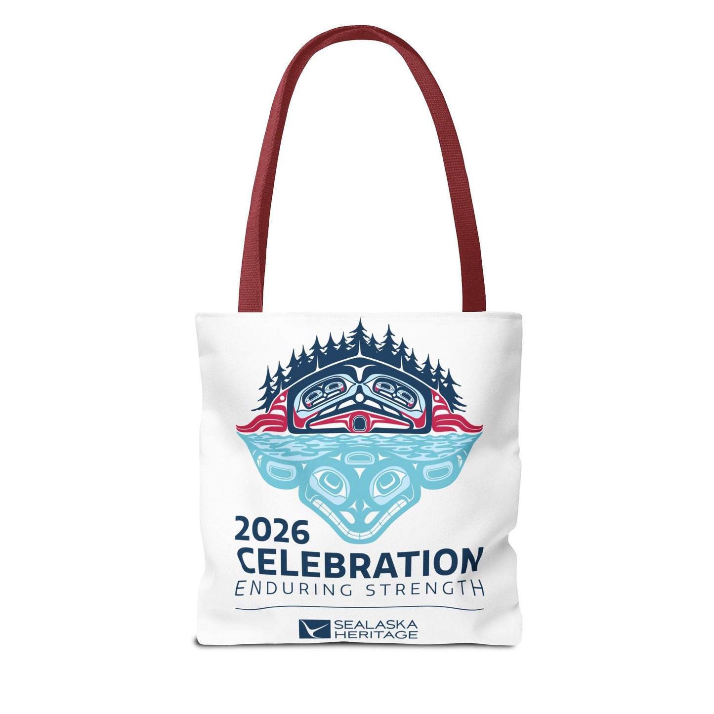 2026 Celebration Enduring Strength tote bag | Indigenous Pacific Northwest design