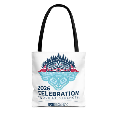 2026 Celebration Enduring Strength tote bag | Indigenous Pacific Northwest design