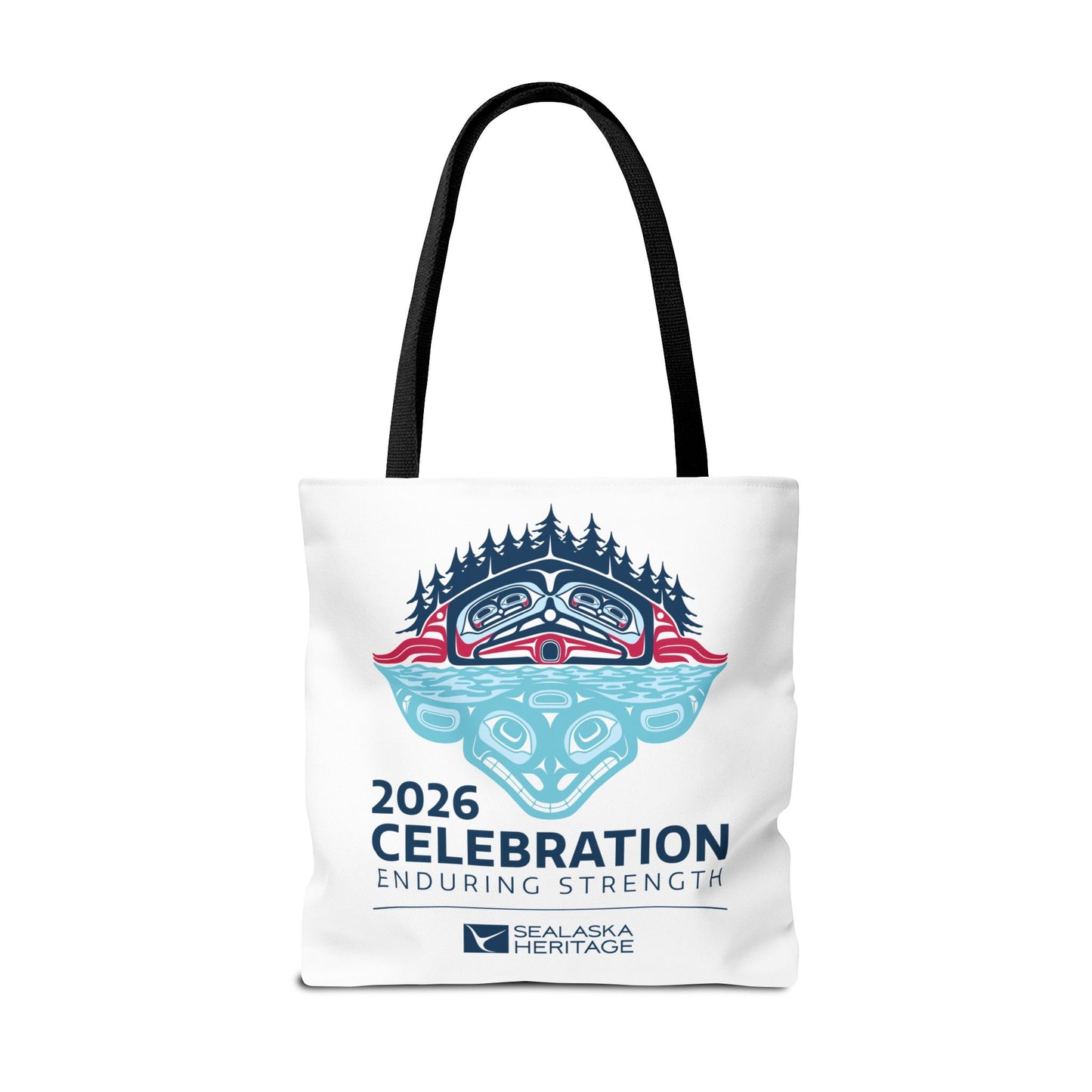 2026 Celebration Enduring Strength tote bag | Indigenous Pacific Northwest design