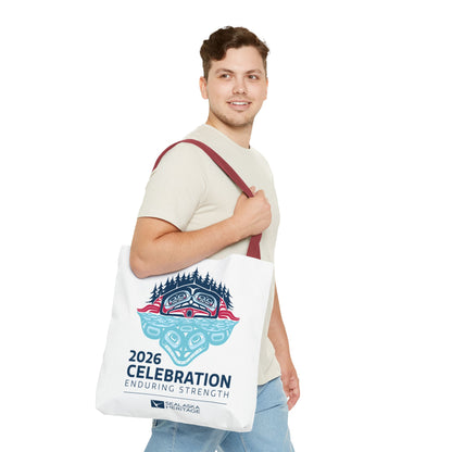2026 Celebration Enduring Strength tote bag | Indigenous Pacific Northwest design