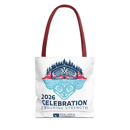 2026 Celebration Enduring Strength tote bag | Indigenous Pacific Northwest design