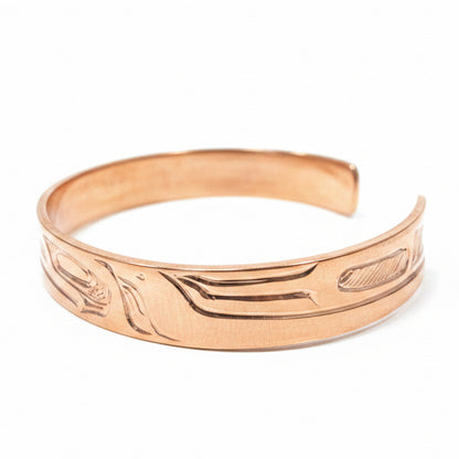 Samuel Sheakley Bracelet 1/4" Copper - Lovebirds