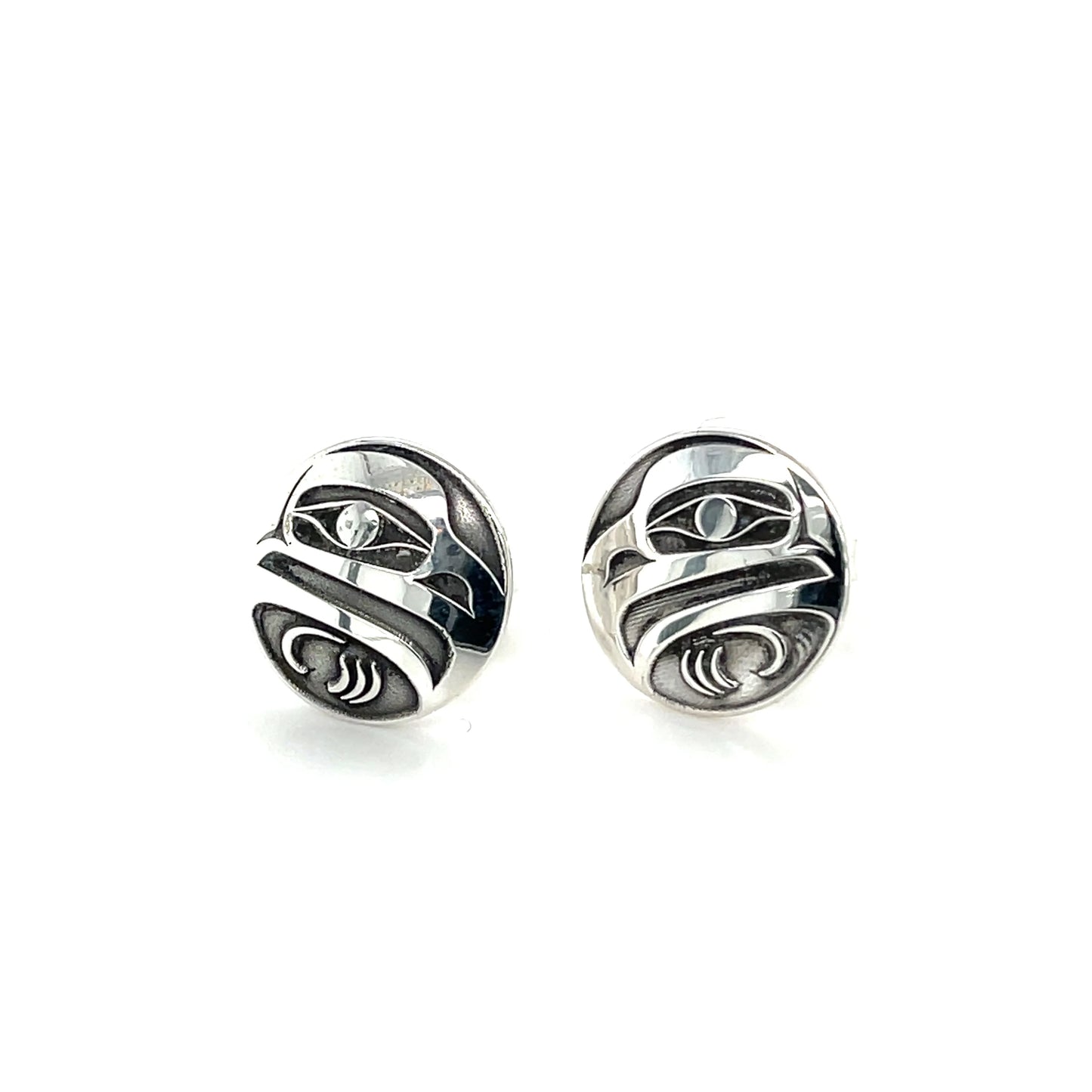 Grant Pauls Earrings Silver Studs