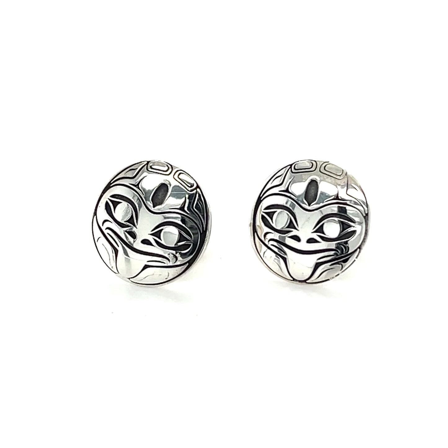 Grant Pauls Earrings Silver Studs