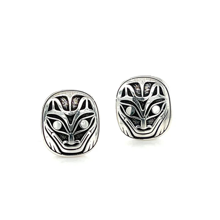 Grant Pauls Earrings Silver Studs