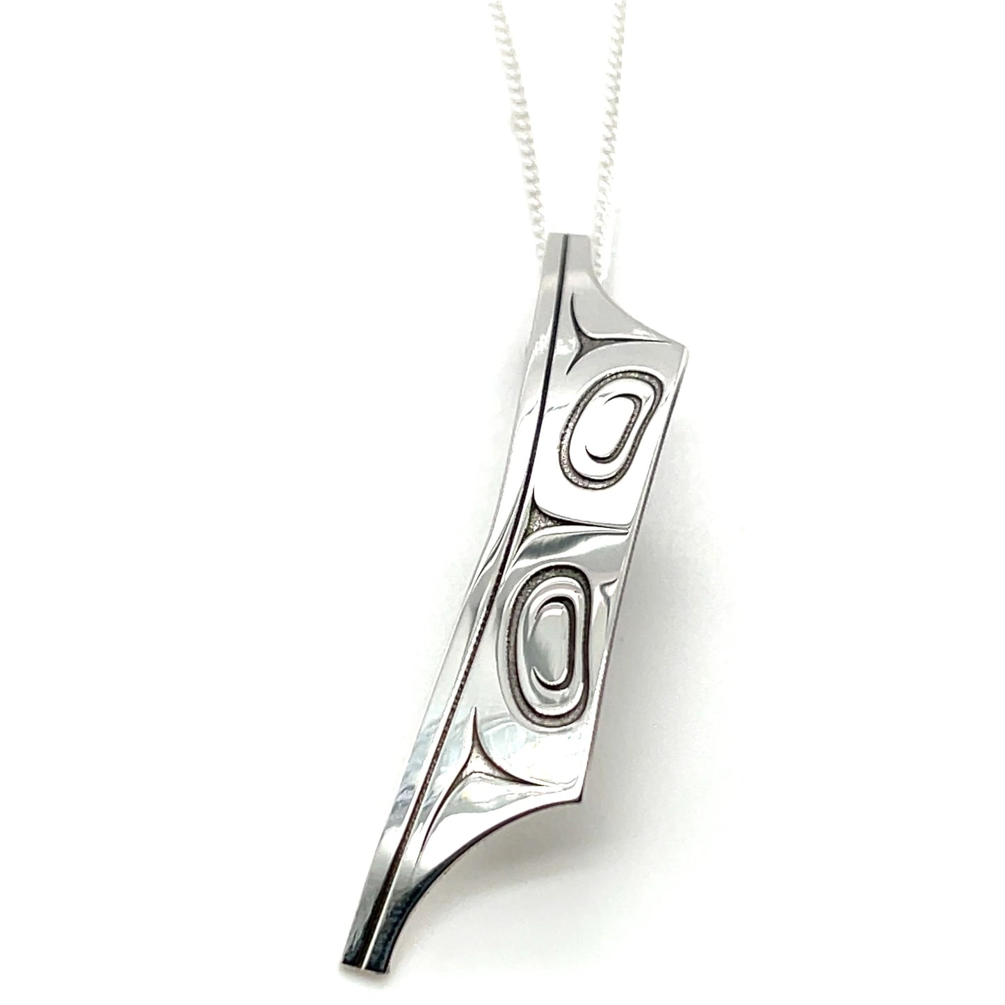 Grant Pauls Pendant Silver Canoe