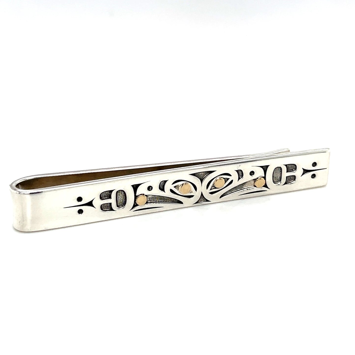 Grant Pauls Tie Bars Silver & Gold