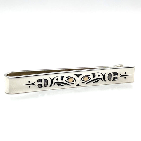 Grant Pauls Tie Bars Silver & Gold