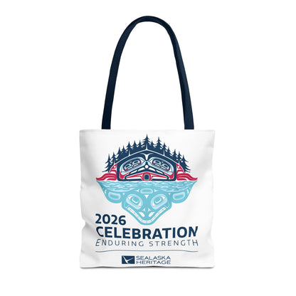 2026 Celebration Enduring Strength tote bag | Indigenous Pacific Northwest design
