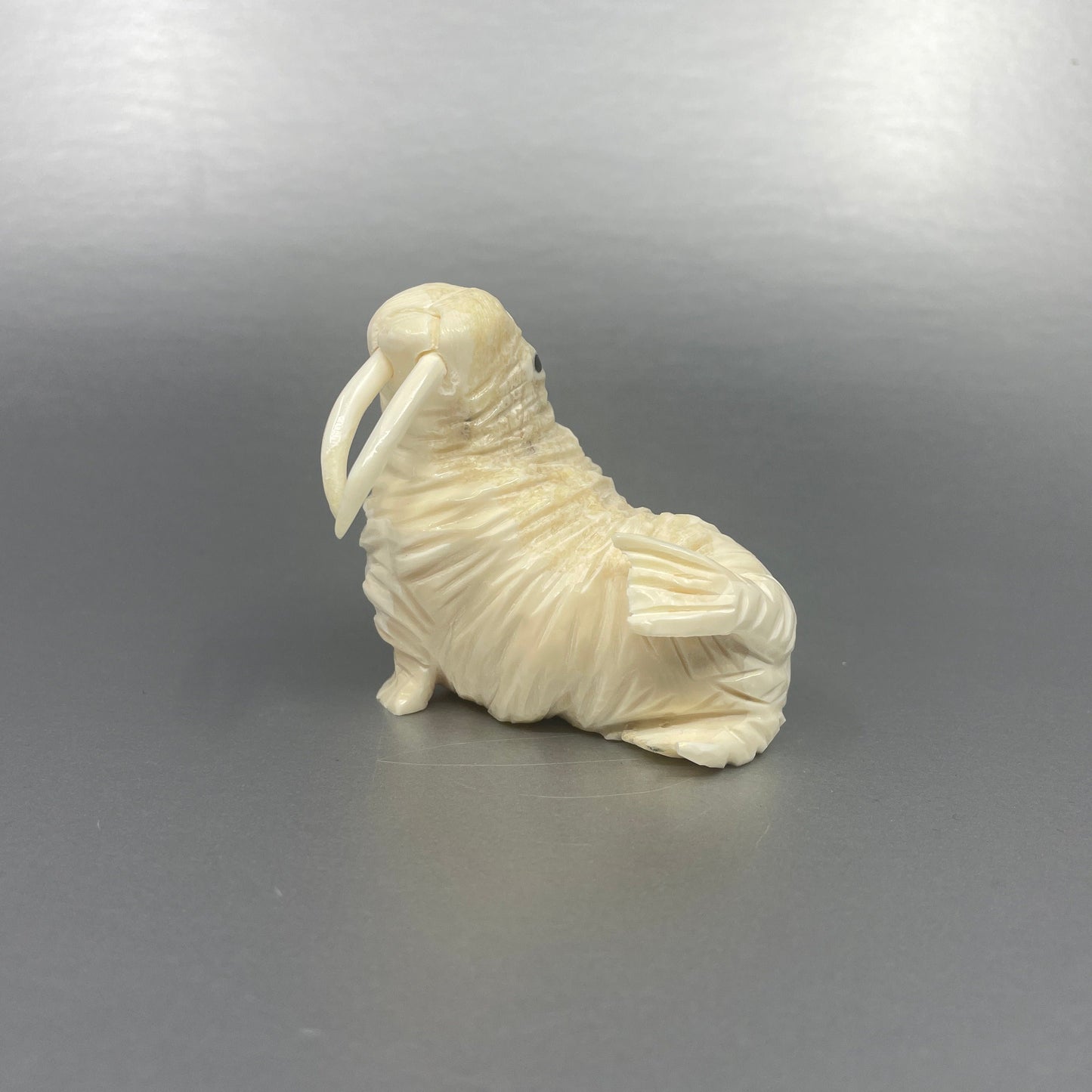 Ivory - D. Pungowiyi ; Walrus with Lg. Tusk