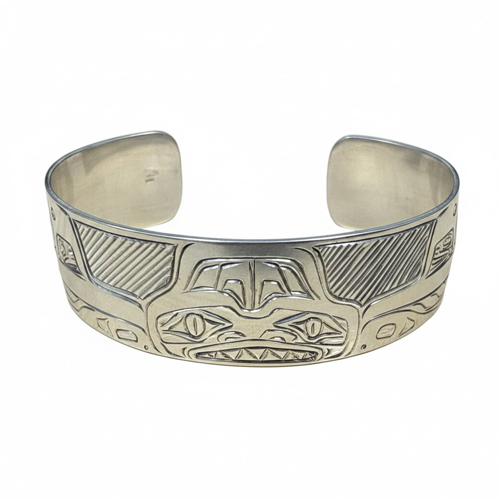 Samuel Sheakley Bracelet 1" Silver - Shark