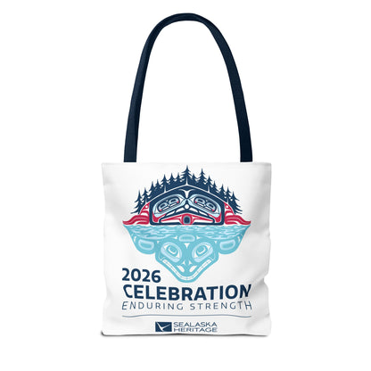 2026 Celebration Enduring Strength tote bag | Indigenous Pacific Northwest design