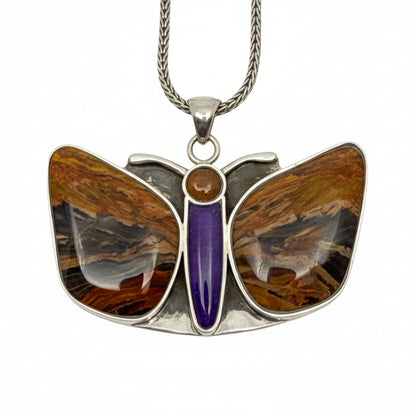 David Wallace Butterfly Necklace