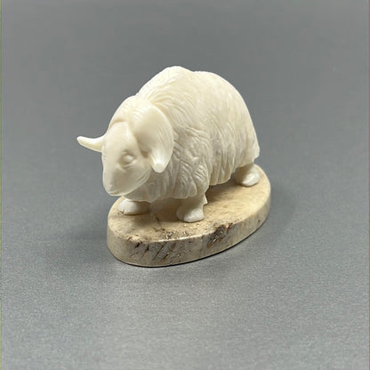 Ivory - Savage; Bone Base, Musk Ox, Various Sizes