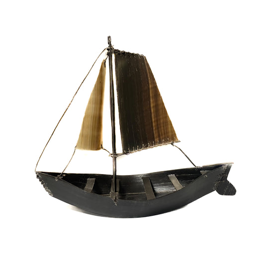 John Tegoseak Sculpture Baleen Boat