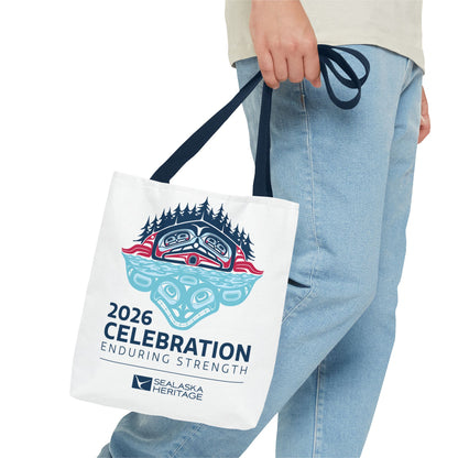 2026 Celebration Enduring Strength tote bag | Indigenous Pacific Northwest design